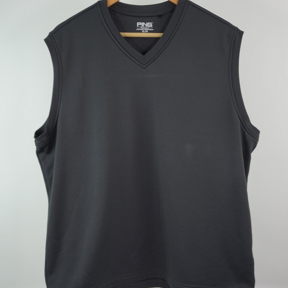 Ping Performance Men's Golf Vest Gray Sz XL